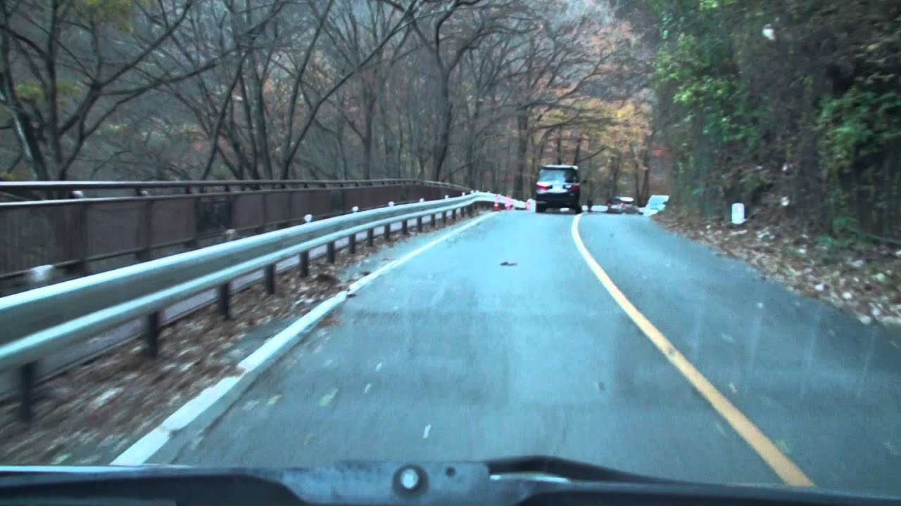 2014.11.13 通行止め直前。八ッ場ダムに沈む国道145号