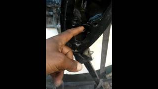 Reinstall lower unit 1979 Mercury 115hp