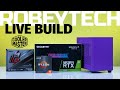 $2000 PC Build - Giveaways + Purple Cooler Master NR200P Build (5600x / EVGA 3070)