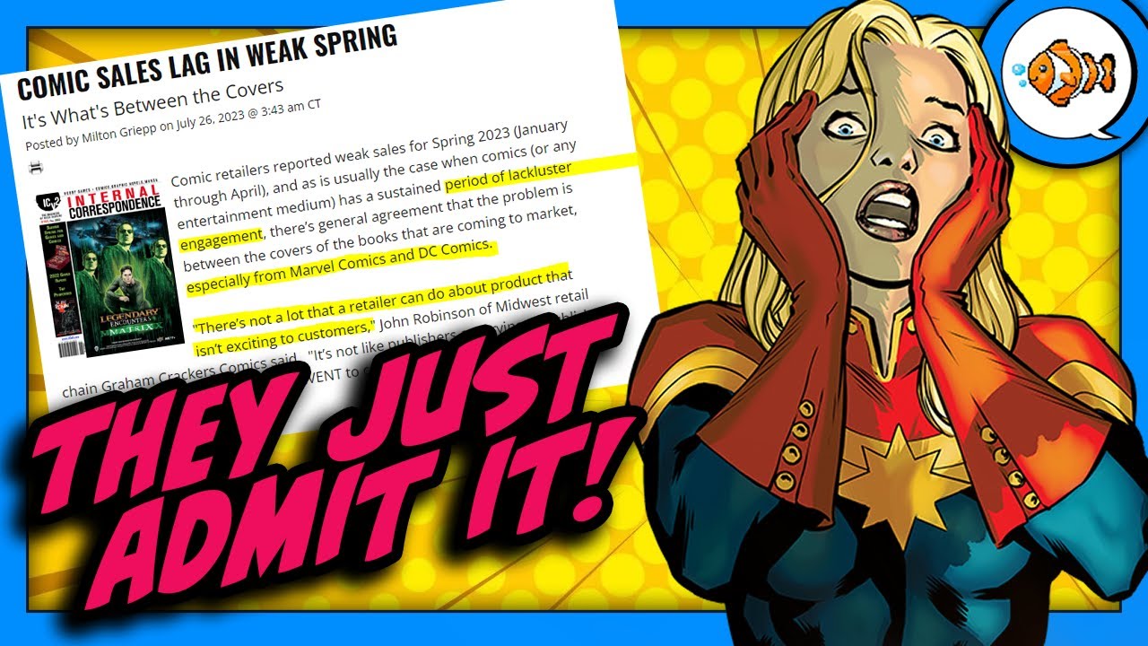 The Comic Book Industry ADMITS YouTubers Were RIGHT!