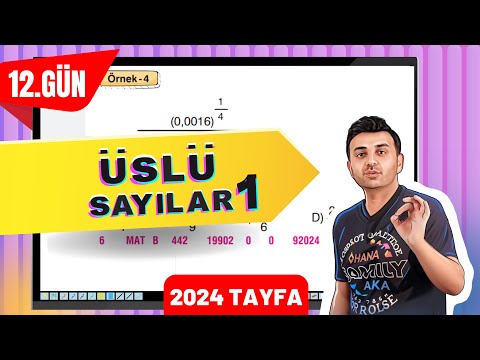 ÜSLÜ SAYILAR 1  | 12. GÜN #40GündeTYTmatematikkampı