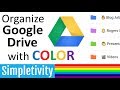 Organize Google Drive with Colors and Icons 🗂️