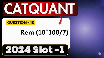 🔥CAT 2024 Slot 1 Question 10 Solved | Crack CAT| CAT 25 | XAT 26 #catquantseries