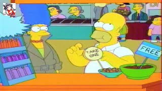 Homer And Marge At The Candy Convention