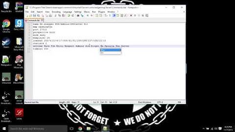 Unuturned commands that can be entered in commands.dat file in your server