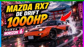 MAZDA RX7 VELOZES E FURIOSOS DE 1000HP NA ESTRÉIA DO DRIFT - FORZA HORIZON 6