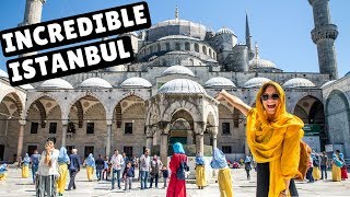 ISTANBUL TRAVEL VLOG | Blue Mosque & Grand Bazaar