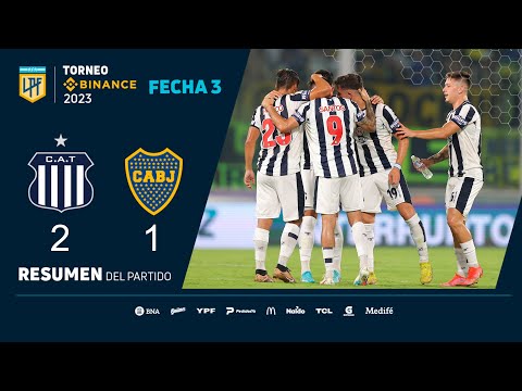 #TorneoBinance | Fecha 3 | resumen de Talleres - Boca