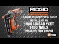 RIDGID Hyperdrive Brushless Finish Nailers - The Home Depot