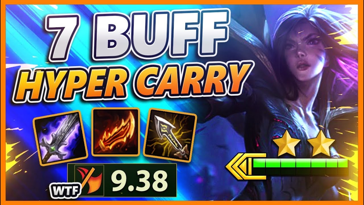 *9.38 ATTACK SPEED* 7 BUFFS ON ONE CHAMPION (10K DMG EVERY ROUND) - BunnyFuFuu TFT