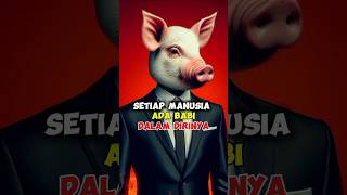 Setiap Manusia Ada Babi Dalam Dirinya. #shorts #islam