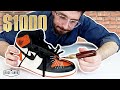 $1000 Jordans (CUT IN HALF) - 100,000 Subscriber Video - Shattered Backboard 1.0