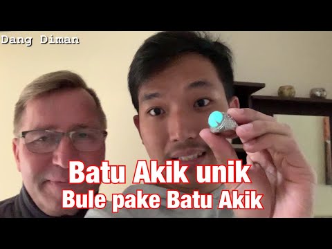 Batu Cincin Bercahaya Jika Dimasuk Dalam Air.. 