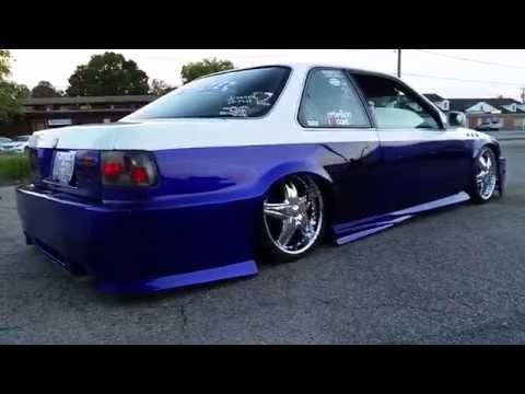 1992 Honda accord House of Kolor candy blue on bags  \\ Johns Restoration