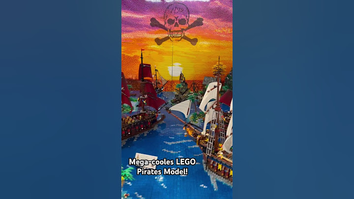 LEGO Pirates- Modell von Marc Hahn! Ein echtes Meisterstück! #lego #pirates #wow #cool