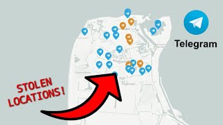 How to steal locations using Telegram! screenshot 3