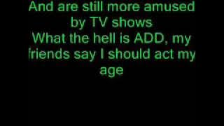 Blink 182 Whats my age again (lyrics)