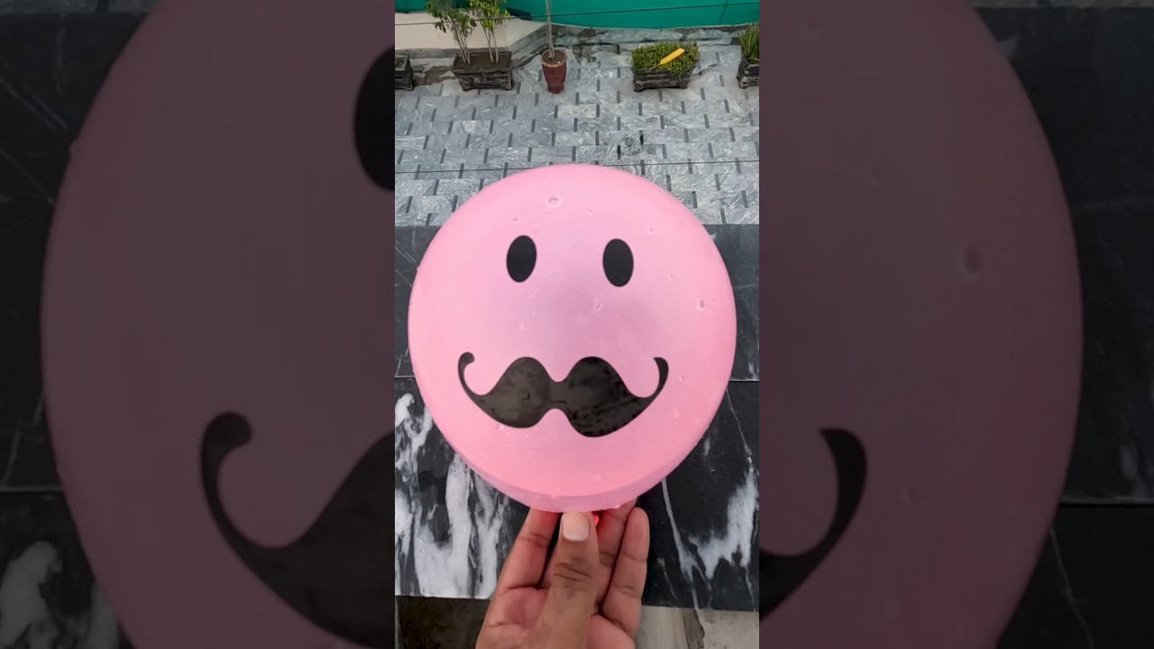 Pink vs White Water Balloon – Rooftop Drop Test Challenge! 💧💥