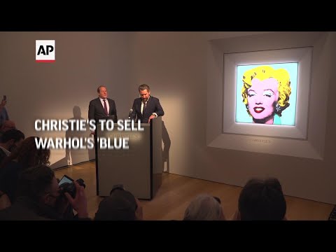 Christie's to sell Warhol's 'Blue Marilyn' in May