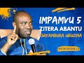 Impamvu 5 zitera abantu kugira ubwoba bw'ubuzima, bikagera nubwo babwiyambura #Pastor Tuyizere