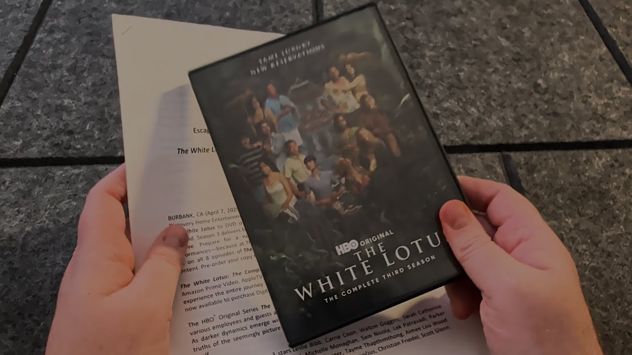 The White Lotus Season 3 - Review and DVD from 