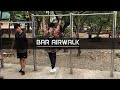 Random Bar Airwalk by Quantum Calisthenics