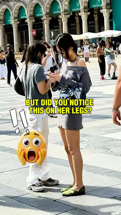 JENNIE WAS SEEN IN MILANO, BUT DID YOU NOTICE HER LEGS? 😱 #jennie #jenniekim #kimjennie