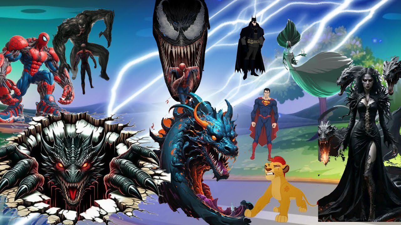 قصص الأبطال الخارقين مع سيمبا /قصص حيوانات الغابة/قصص مجمعة الأسد ملك الغابة