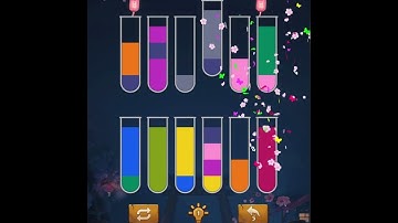 Water color sort puzzle level 1120 solution ios android, sort water color puzzle level 1120 solution