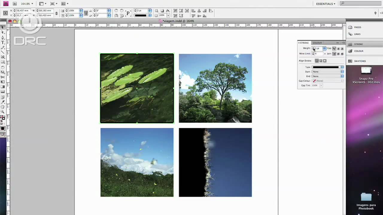 Photobook 02 - Layout e Grid no Indesign - DRC Treinamentos