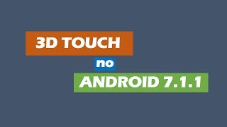 3D Touch - Android 7.1.1 Moto x 2 Rom LineageOs