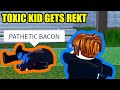 I DESTROYED the MOST TOXIC KID in Roblox Jailbreak