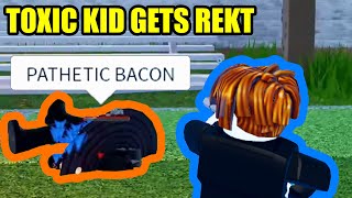 I DESTROYED the MOST TOXIC KID in Roblox Jailbreak