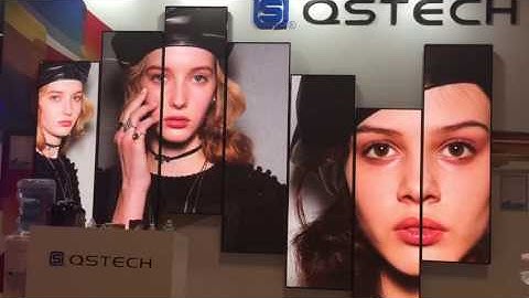 QSTECH Crius LED Poster - Inforcomm 2017