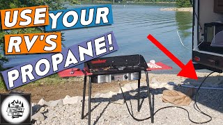 CONVERT A CAMP CHEF EXPLORER TO USE RV ONBOARD PROPANE | For RV