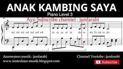 not balok anak kambing saya - piano grade 3 - lagu daerah tradisional nusantara - instrumental  - Durasi: 1:36. 