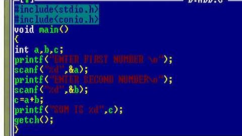 Use of scanf() function in C EL210 Bharat Goklani