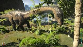 Ark: Survival Evolved - Dino Cuddling And Diplodocus Taming