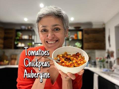 TOMATO, CHICKPEA amp ROASTED AUBERGINE  Is it a VEGAN Soup or Stew or Curry?  Food with Chetna