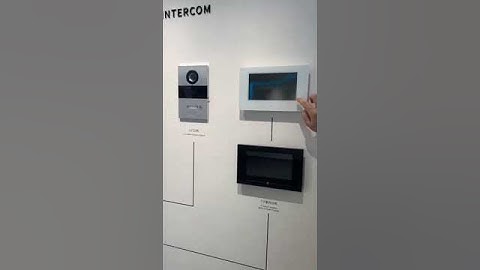 Two wire video Intercom