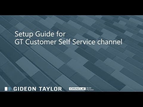 Gideon Taylor Custom Portal Self-Service Setup Video