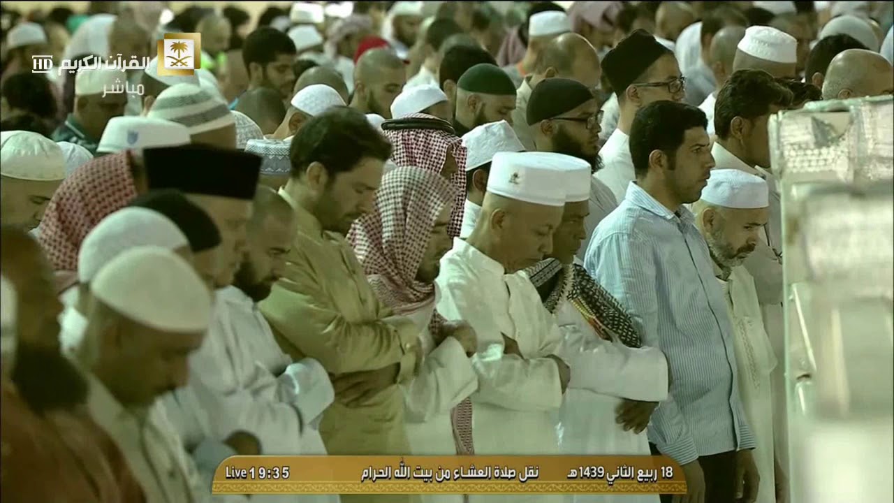 عشاء الجمعة 18-4-1439هـ تلاوة جميلة من سورة الأنعام الشيخ عبدالله الجهني