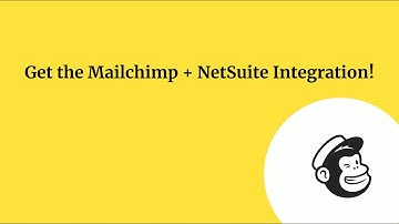 Mailchimp NetSuite Integration
