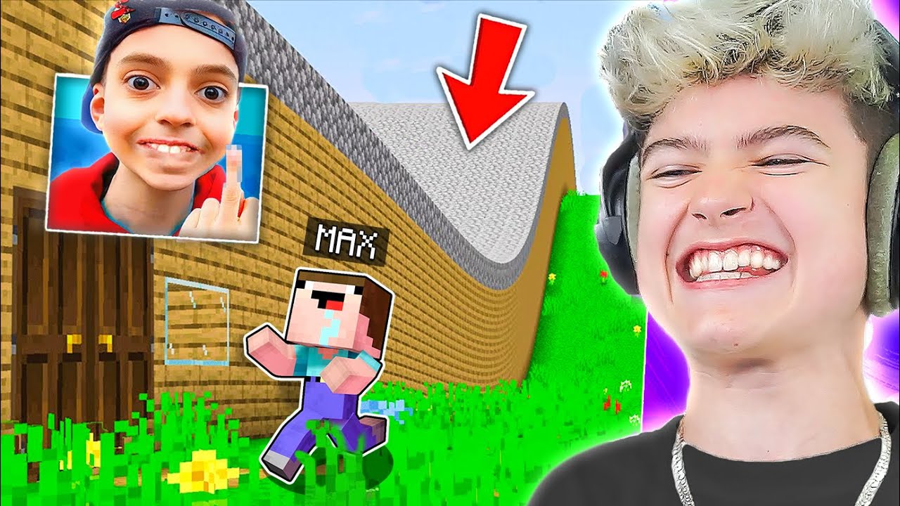 Ich PRANKE Kleinen JUNGEN mit HACKER HAUS (Bau Battle) in Minecraft!