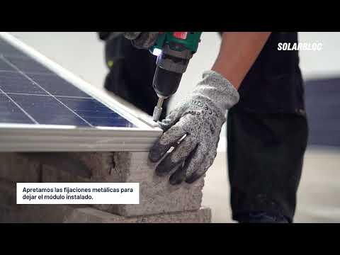 Sistema Antipandeo con Solarbloc Coplanar para 10° a 18°