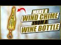 Bottle Cutter Club - Project #10 Making a wind chime out of an empty wine glass bottle