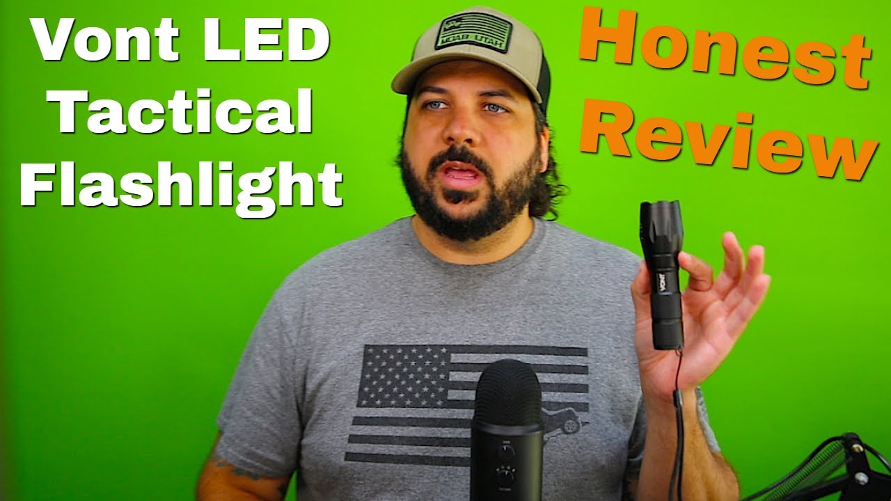 Vont LED Tactical Flashlight Review Unleash the Power of Brightness