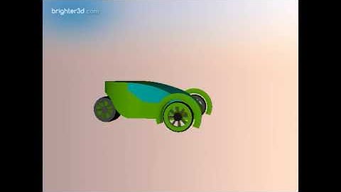 Sketchup car video animation