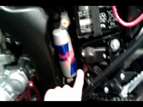 Dirt Bike Images >> Red Bull can on rear shock canister - YouTube Dirt Bike Images >> Red Bull can on rear shock canister - YouTube