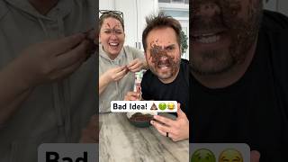 I can’t believe we put this on our face! 💩🤢 #challenges #funny #couplegoals